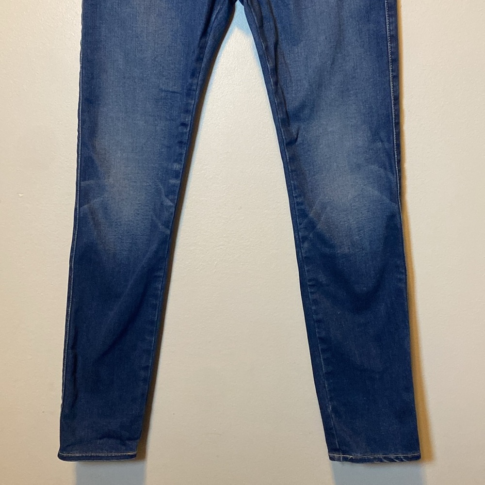 Lucky Brand Bridgette Jeans Women 2/26 Blue Stretch Denim High Rise Skinny Ankle - Picture 4 of 15